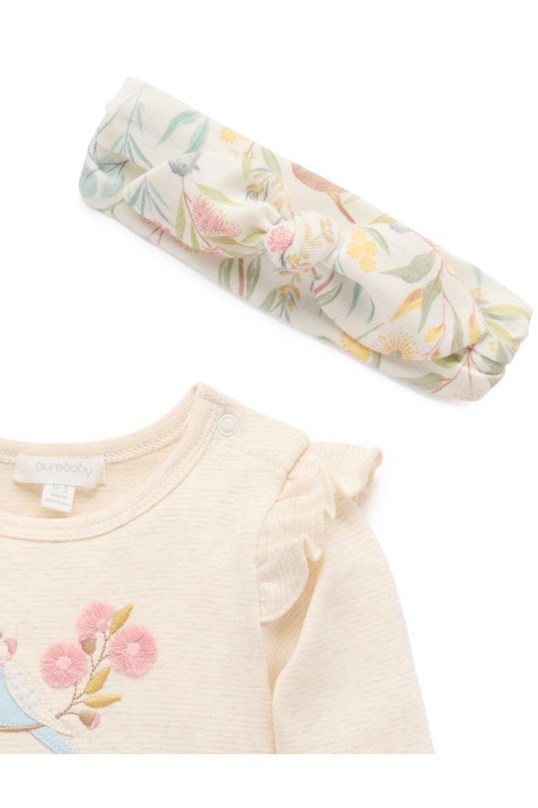 3 Piece Australiana Set with Headband, Alternate, color, Aviary Garden