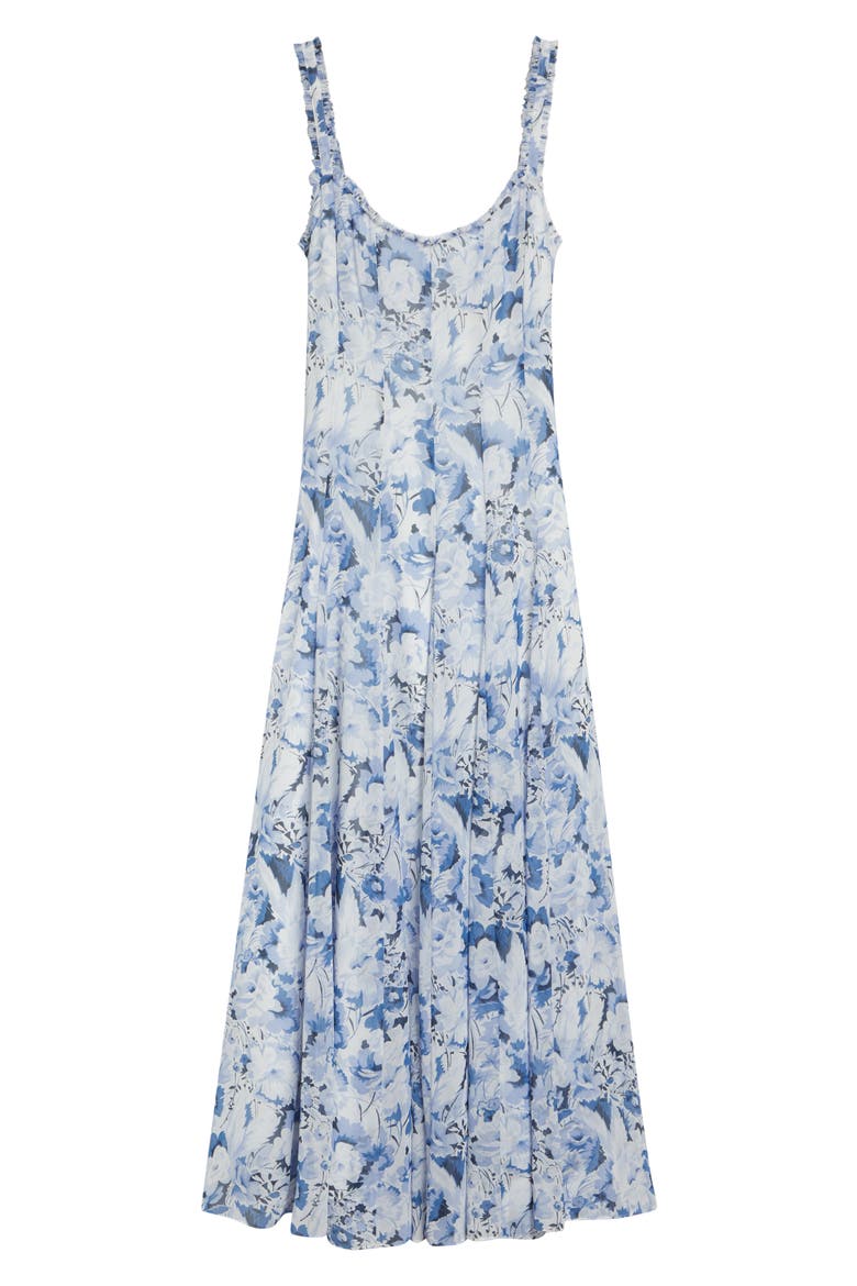 Marmo Heirloom Petals Dress, Alternate, color, NAVY MULTI
