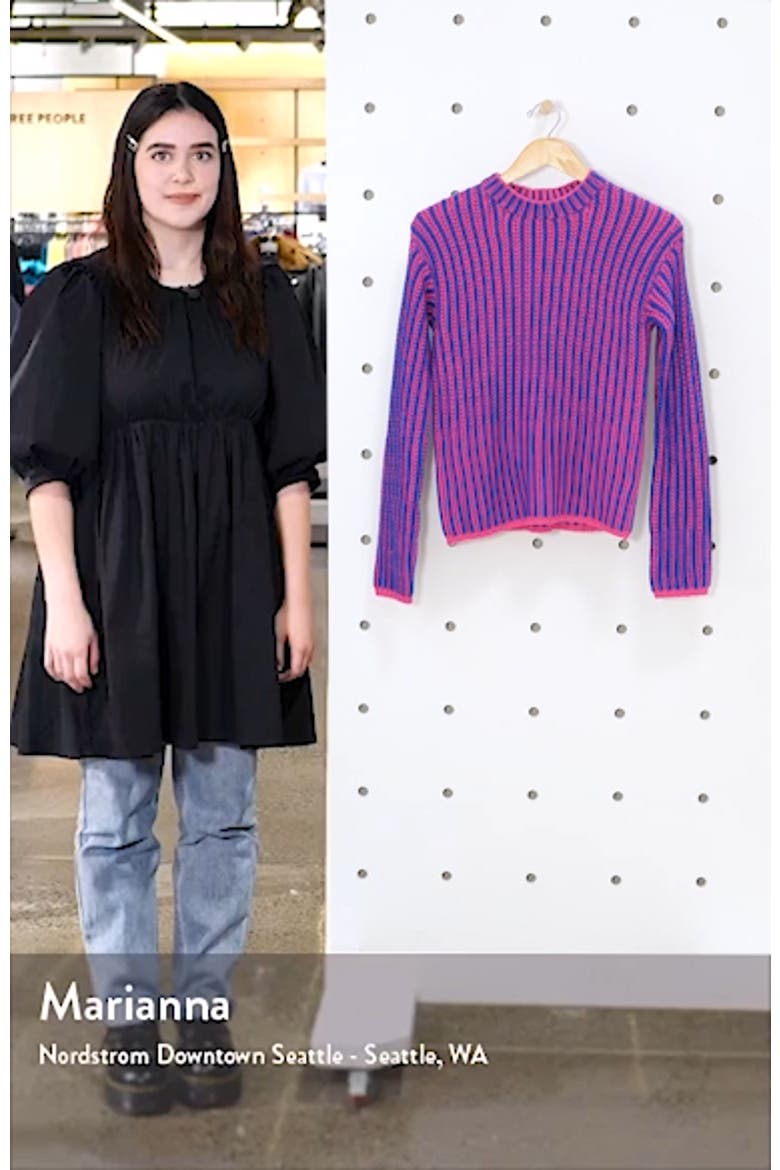 Stripe Mix Color Sweater video