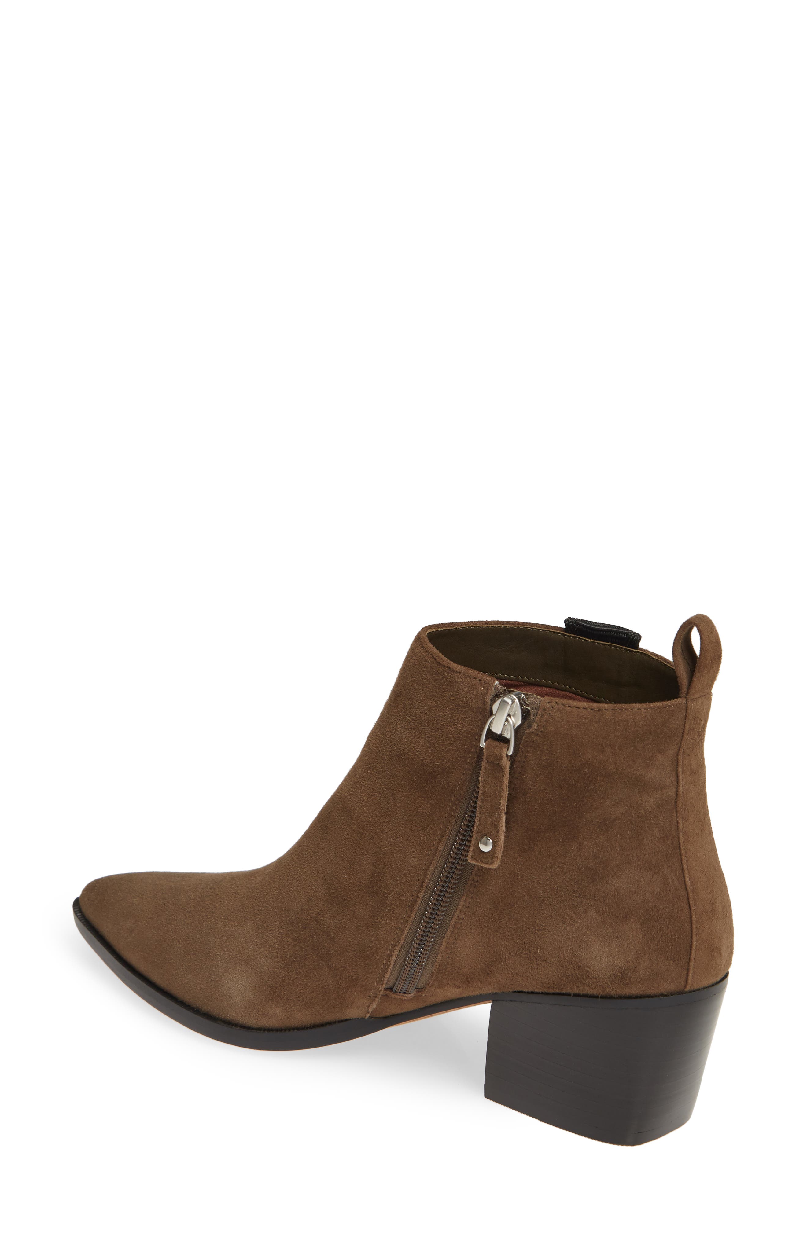 Sevilla II Bootie, Alternate, color, DARK OLIVE SUEDE