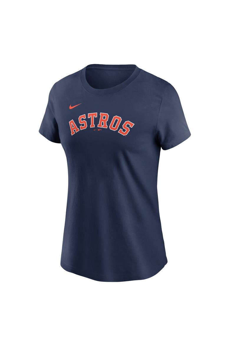 Women's Nike Yordan Alvarez Navy Houston Astros Fuse Name & Number T-Shirt, Alternate, color, Navy