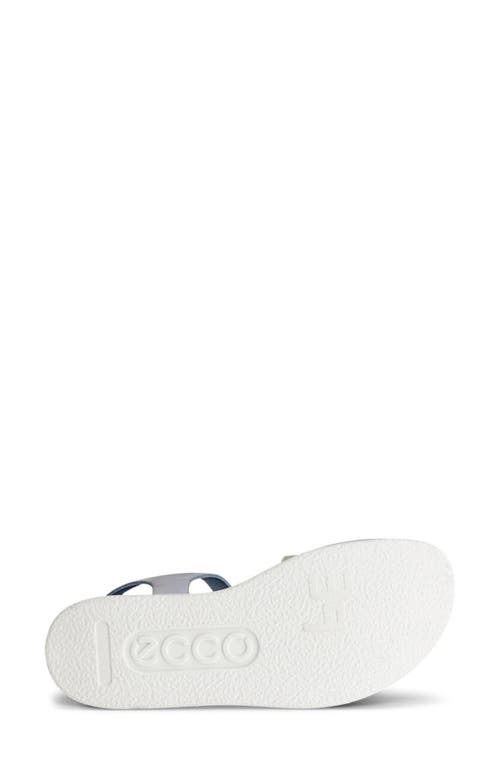 Ecco Flowt 2 Band Sandal In Multi