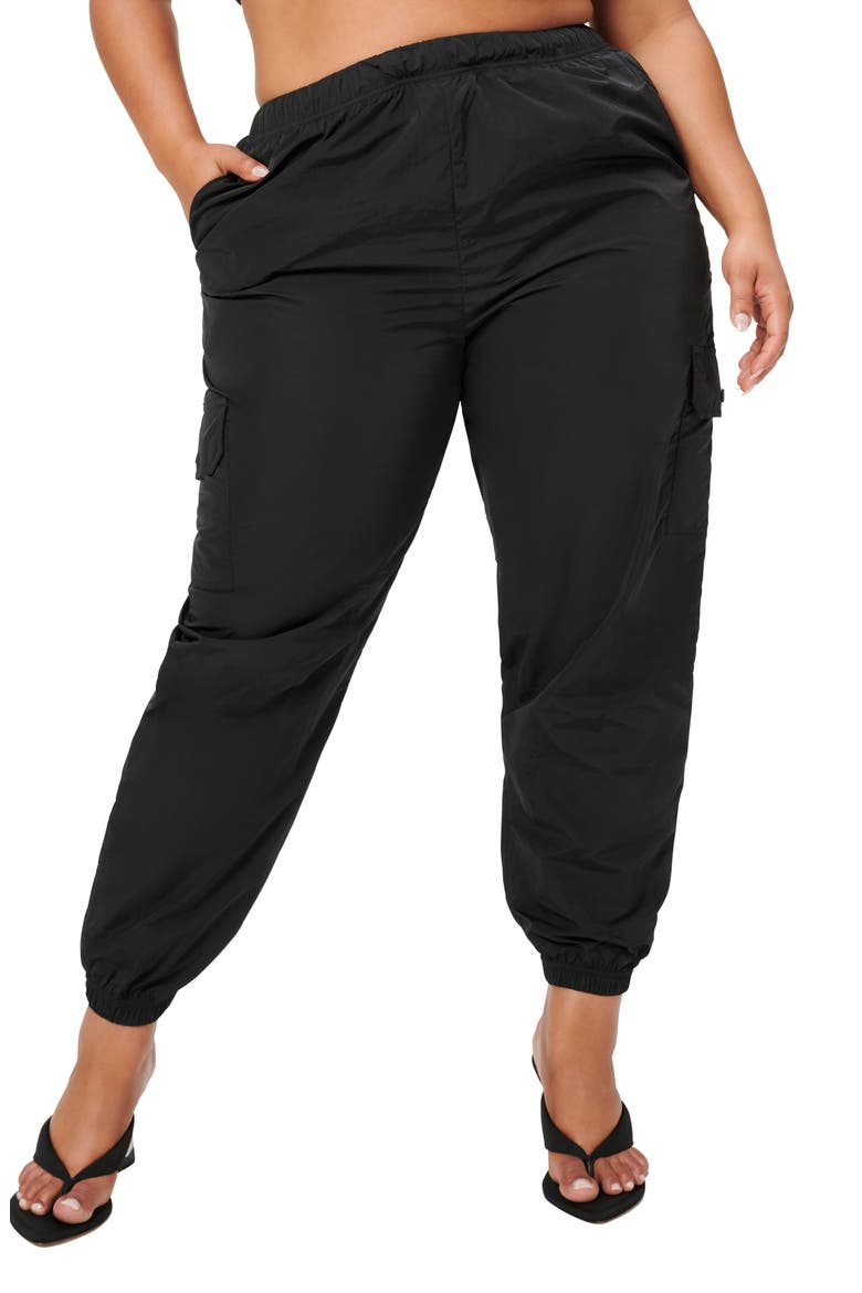Essential Cargo Pants, Alternate, color, BLACK001