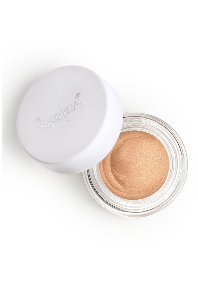 Supergoop! Shimmershade Illuminating Cream Eyeshadow SPF 30, Main, color, GOLDEN HOUR