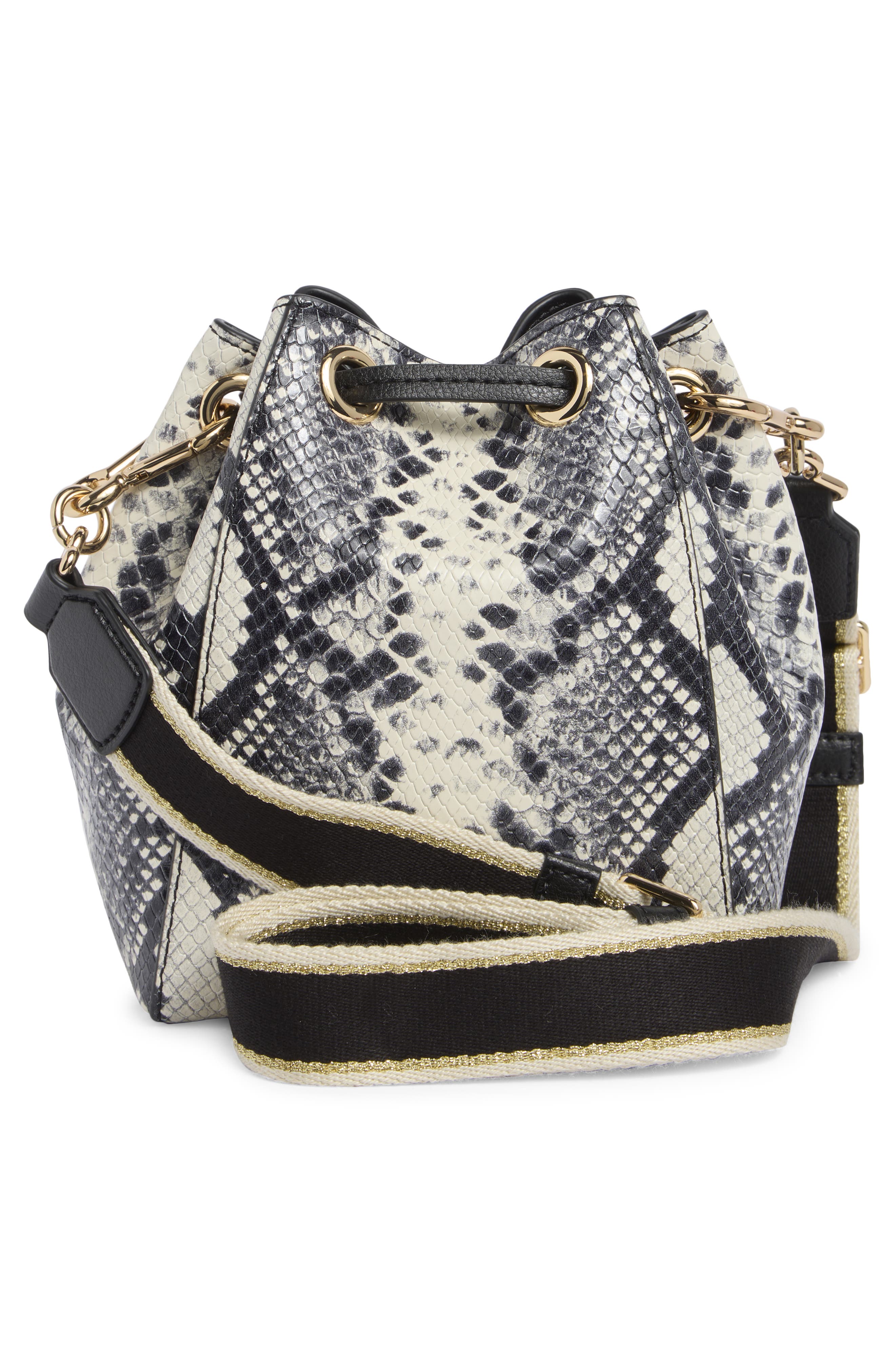 Marc Jacobs The Leather Bucket Bag, Alternate, color, 