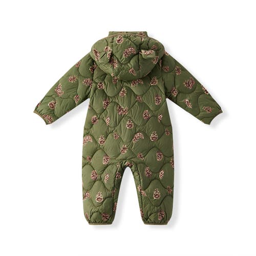 Milkbarn Down Jumpsuit In Brown