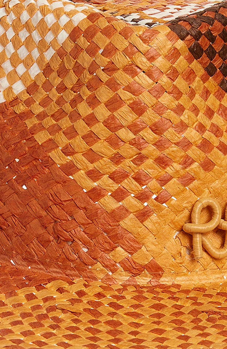 Ruslan Baginskiy Woven Straw Hat, Alternate, color, Ginger