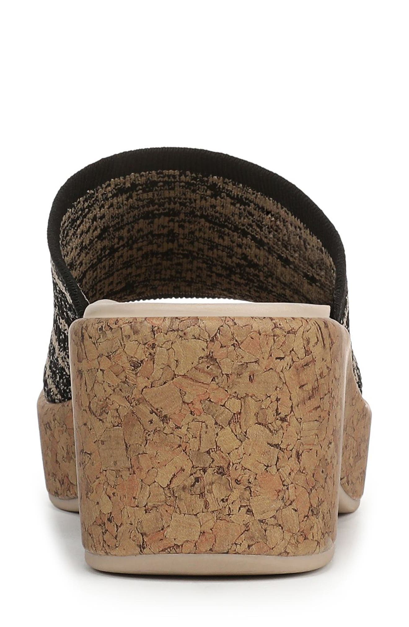 LifeStride Very Ready Platform Sandal, Alternate, color, Black / Sand Castle