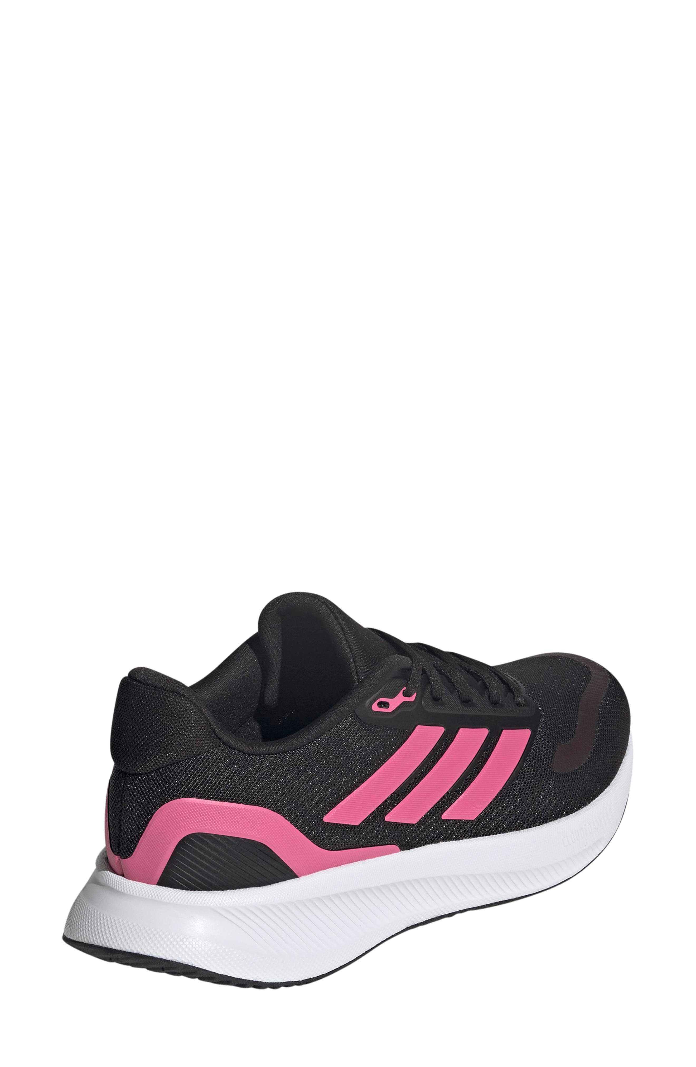 adidas Runfalcon 5 Running Shoe, Alternate, color, Black/ Pink Fusion/ White
