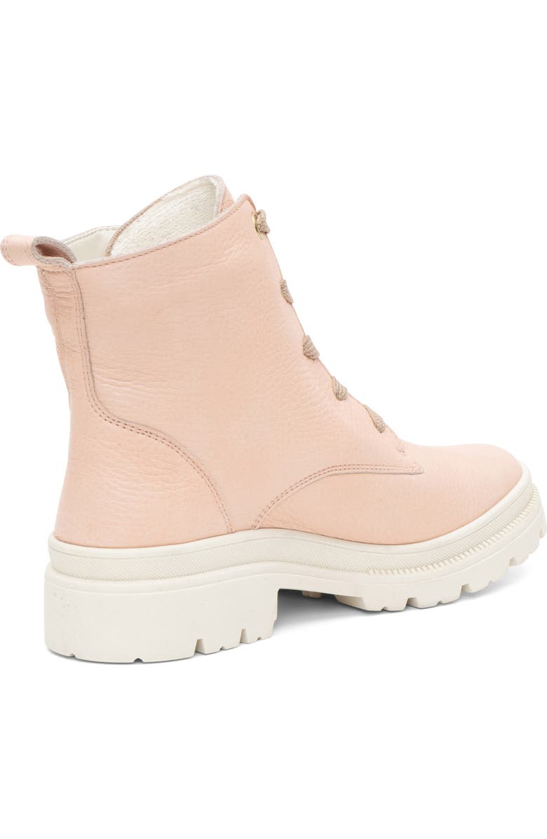ara Waterproof Lace-Up Boot, Alternate, color, Nude