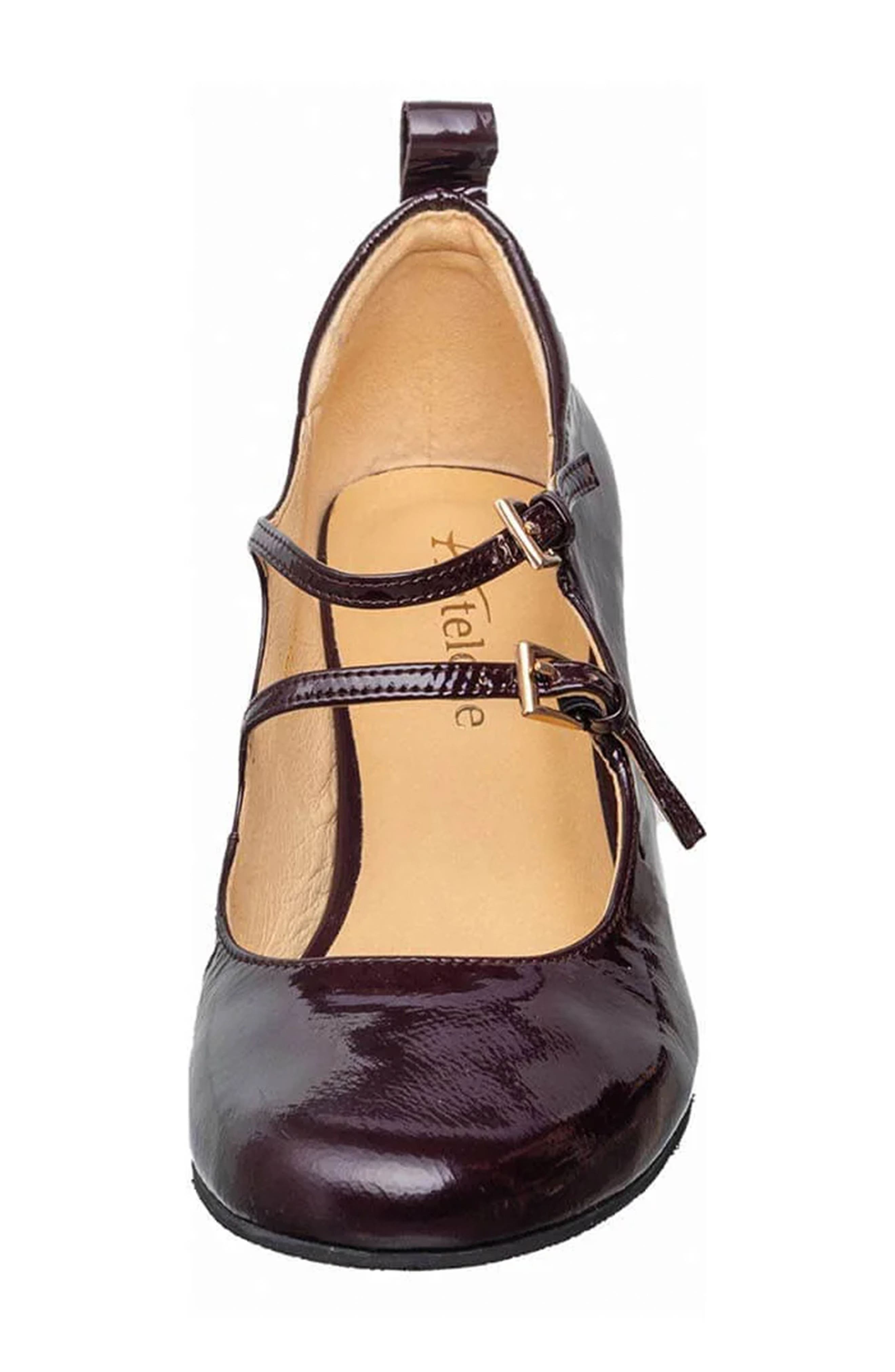 Nicolette Pump, Alternate, color, EGGPLANT