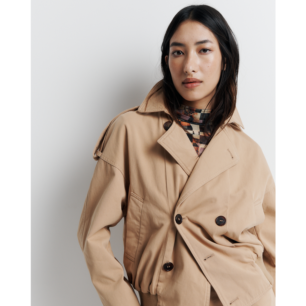 Romy Blair Jacket In Brown