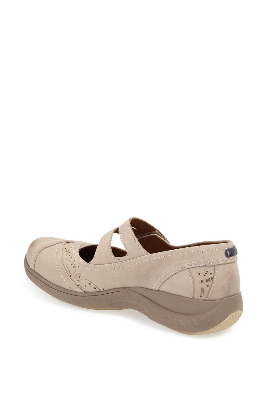 'REVshow' Leather Flat, Alternate, color, TAUPE