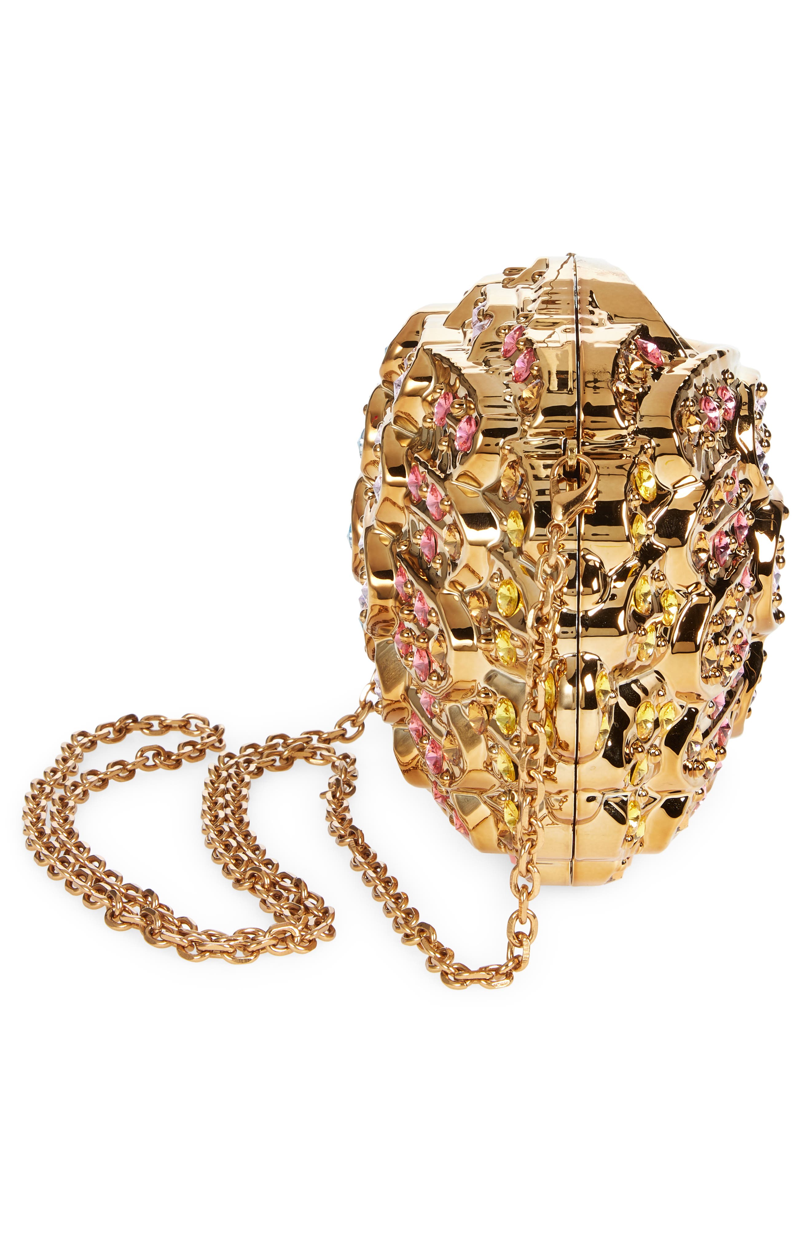 Kurt Geiger London Eagle Head Clutch, Alternate, color, 