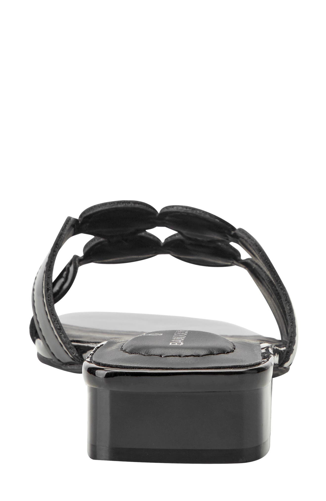 Bandolino Mayla Square Toe Slide Sandal, Alternate, color, Black