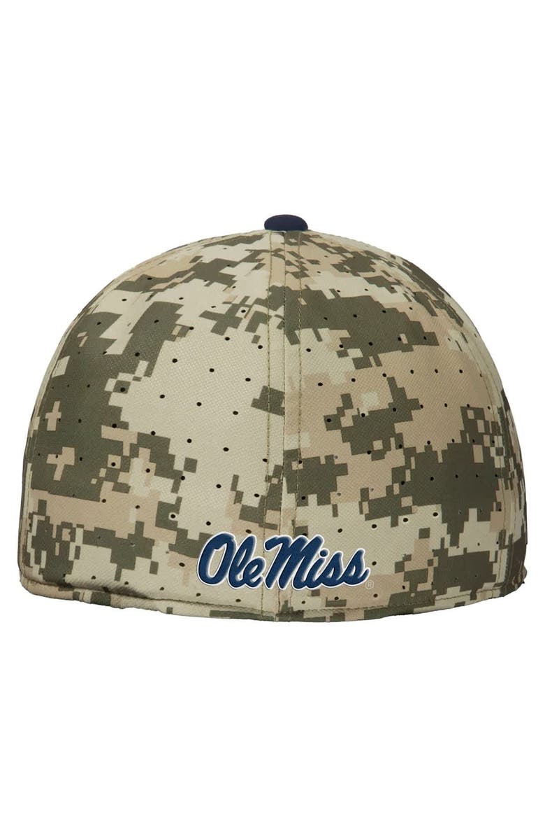 Nike Men's Nike Digital Camo Ole Miss Rebels On-Field Baseball Performance Fitted Hat, Alternate, color, Camo