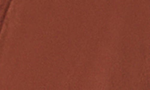 Steve Madden Aimee Ruched Short Sleeve Dress In Brown