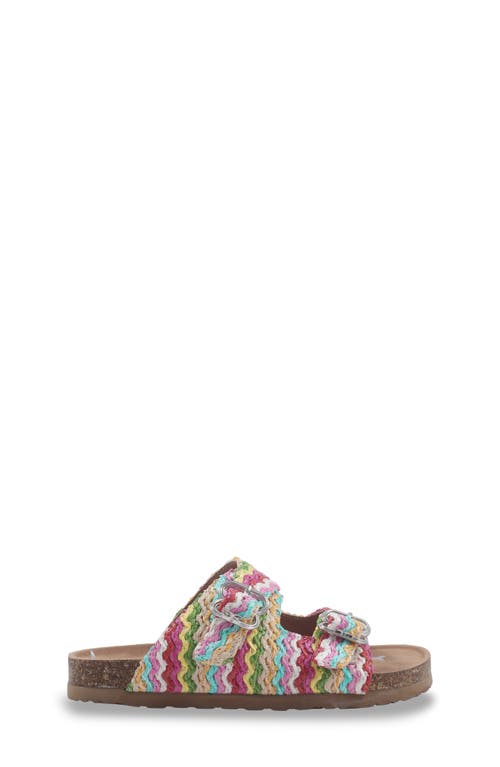 Sam Edelman Little And Big Girls Kenzie Silas Double-strap Sandals In Pink Multi