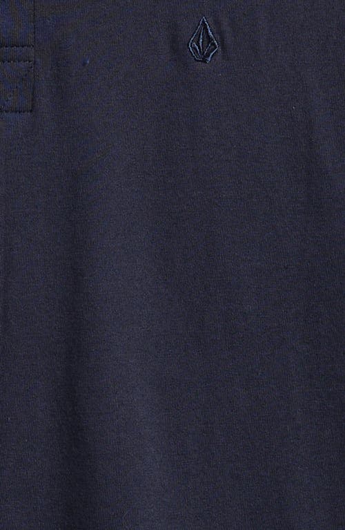 Volcom Baby Volcom Kids' Wowser Cotton Blend Polo In Navy