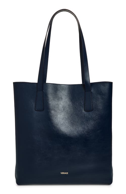 Versace Medusa Leather Tote Bag