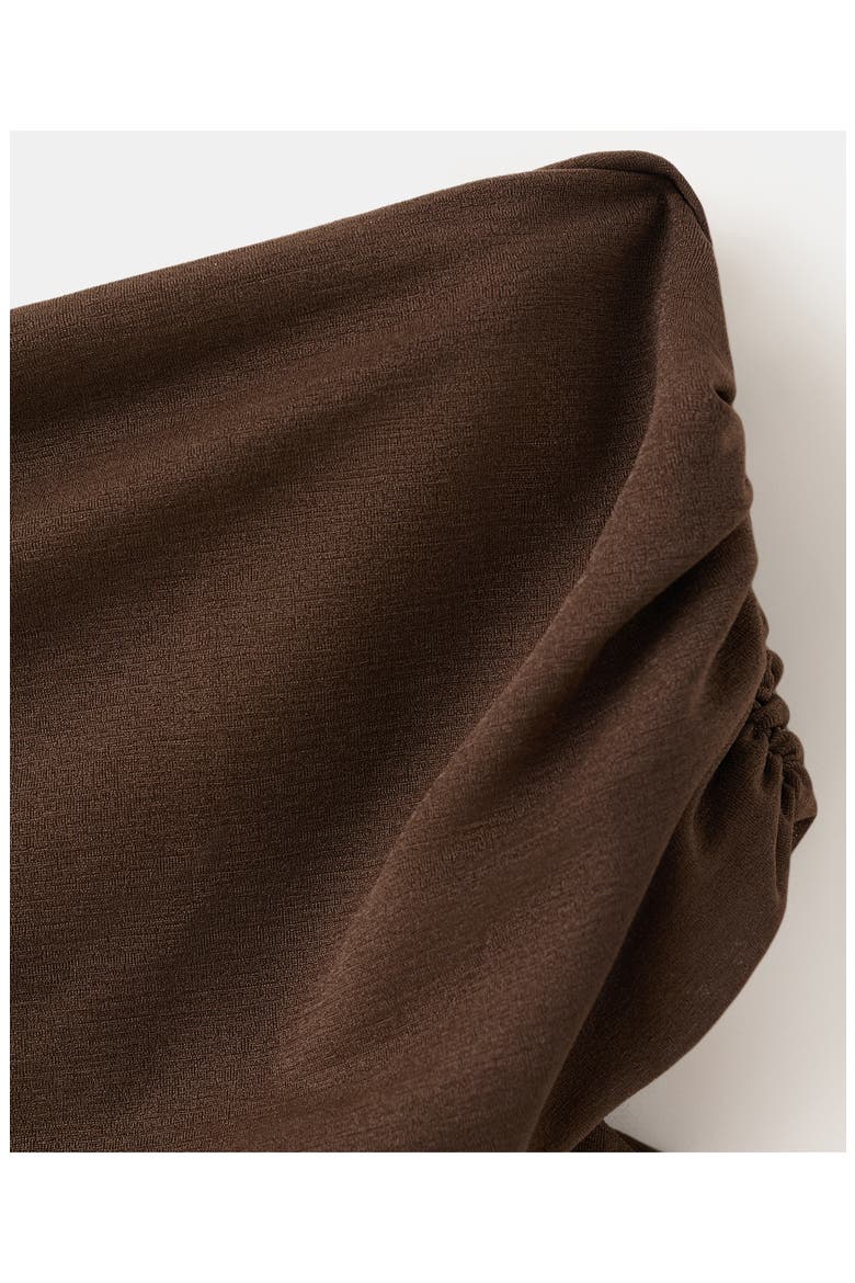 Off-the-Shoulder Top, Alternate, color, BROWN