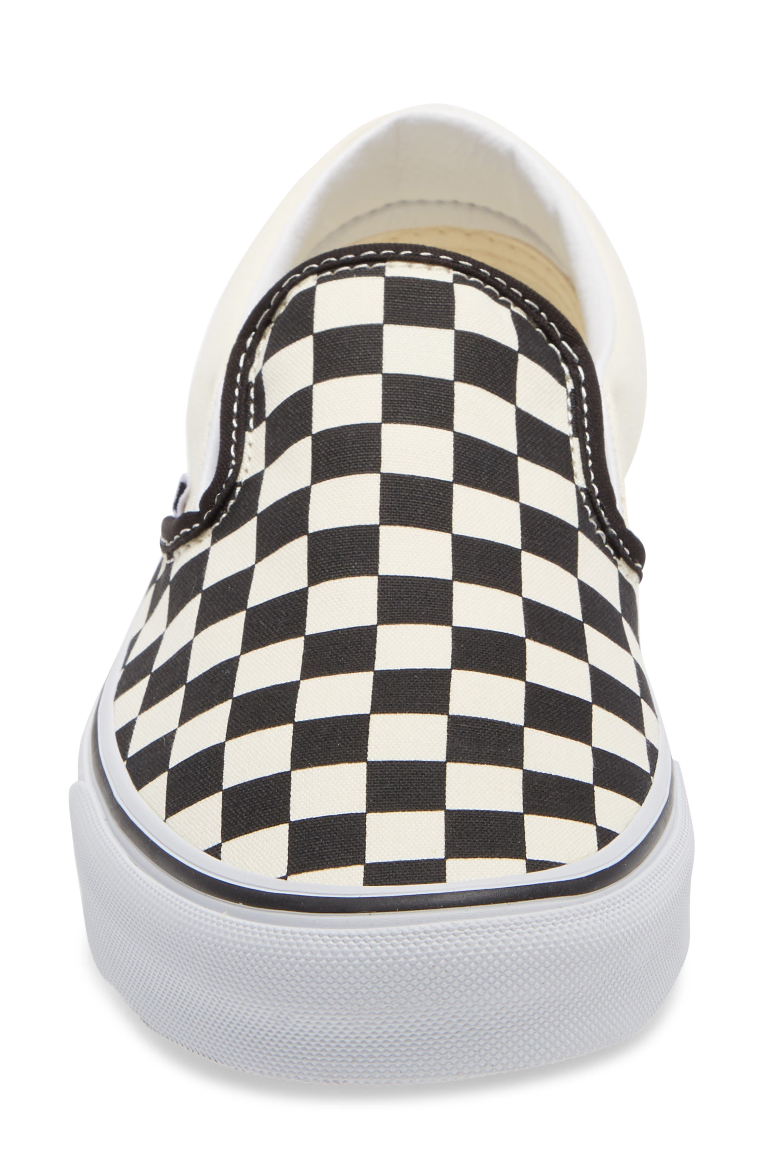 Vans Classic Slip-On, Alternate, color, Black White Checker