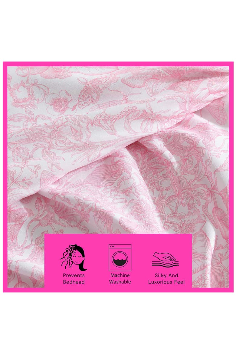 Fairytale Floral Sheet Set, Alternate, color, PASTEL PINK