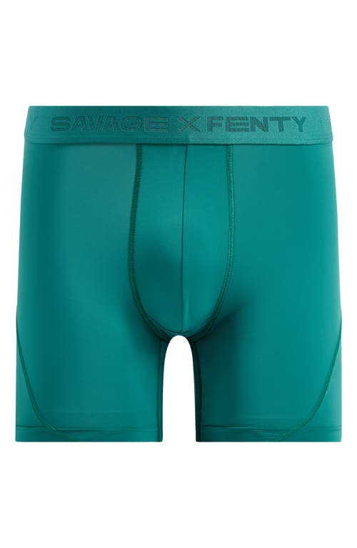 Savage X Fenty Shadow Fit Boxer Briefs In Viva Green