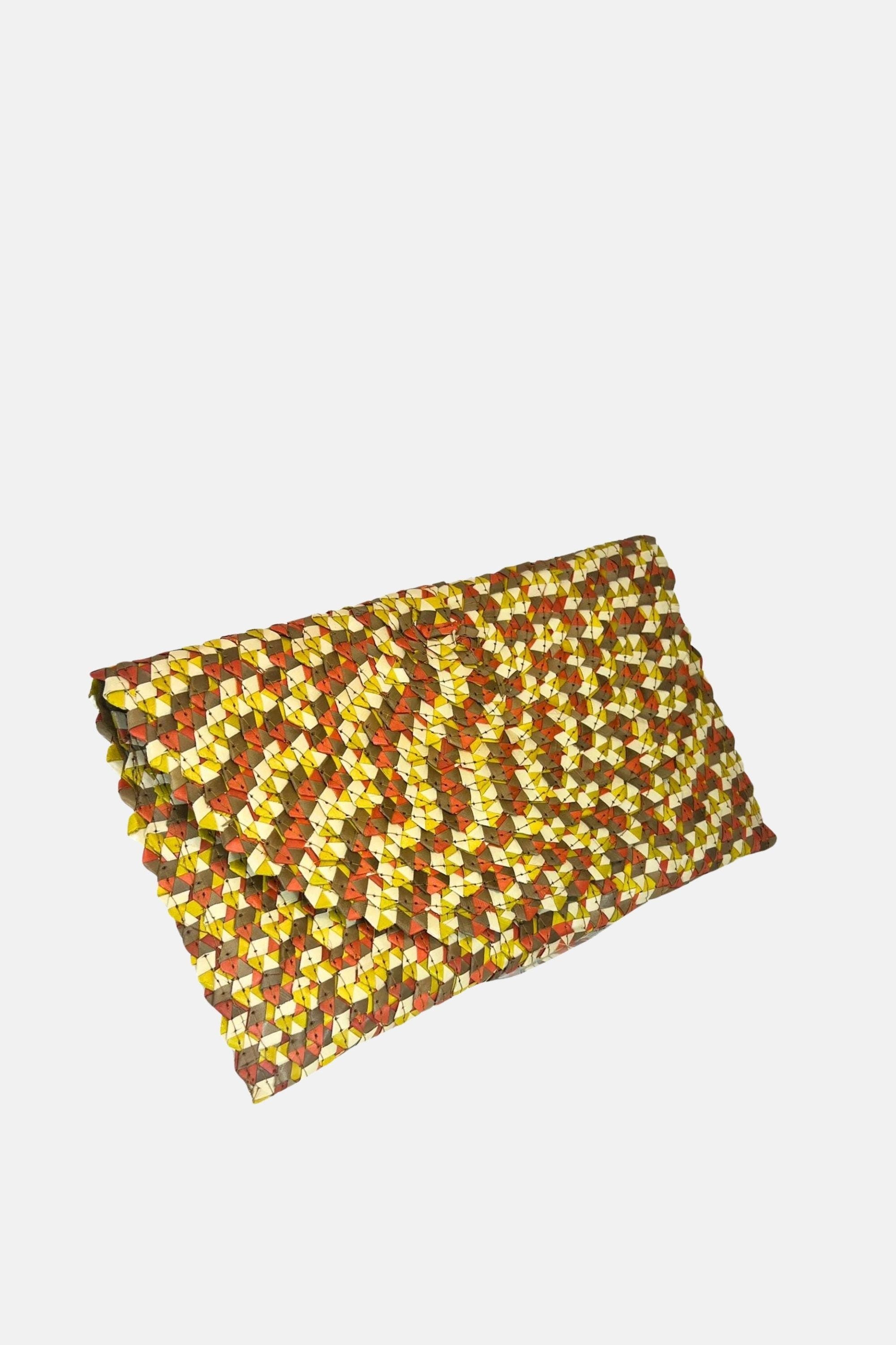 Jelavu Breezy Clutch Bag, Main, color, Orange Multi
