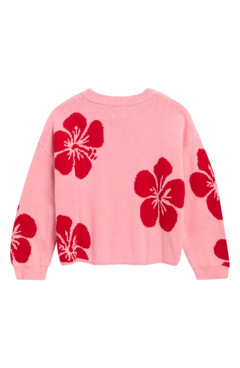 Kids' Hibiscus Piper Sweater
