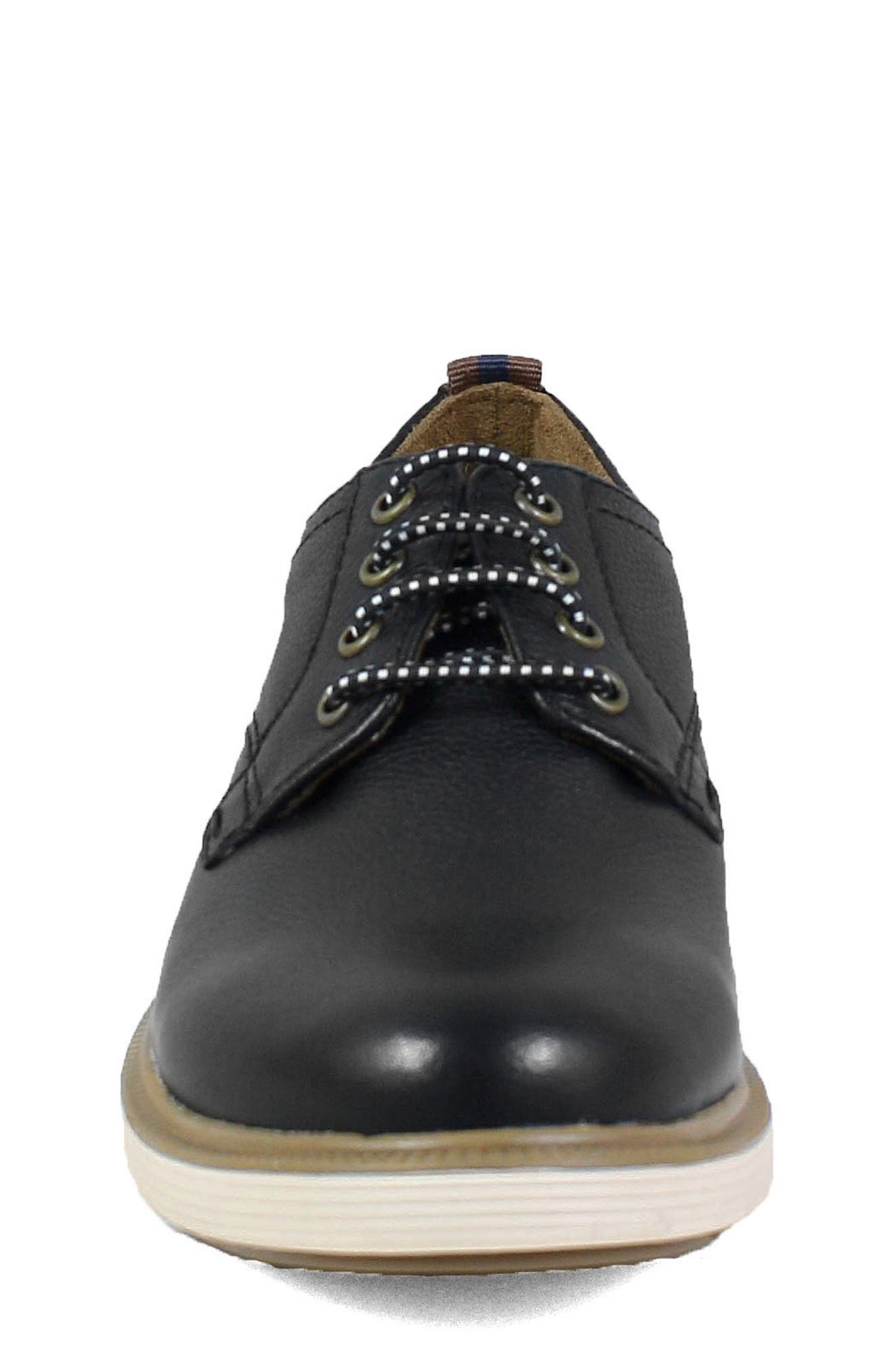 Florsheim Supacush Plain Toe Derby, Alternate, color, Black