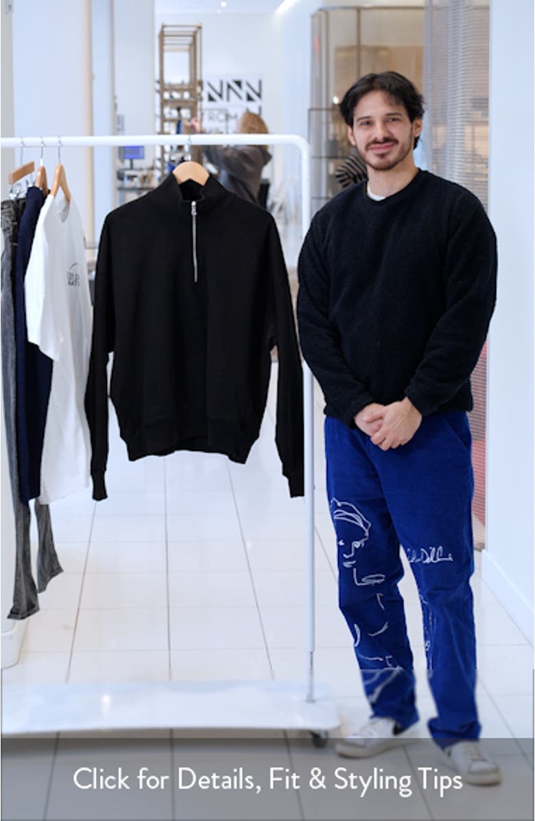 Idris Quarter Zip Pullover, sales video thumbnail