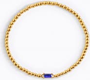 Mint & Lily Gold Beaded Birthstone Bracelet