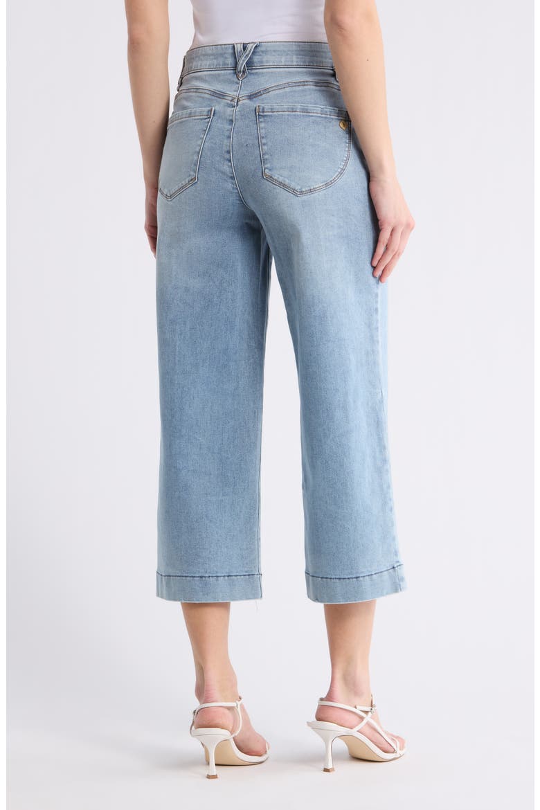 Wide Leg Cropped Jeans, Alternate, color, LIGHT BLUE