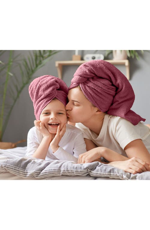 Utica Essentials 6-piece Cotton Bath Towel Set In Soft Red