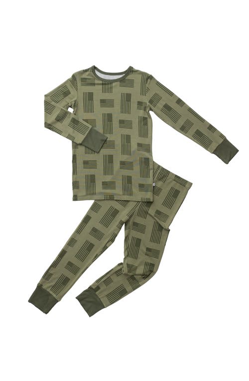 Laree + Co Kolton 2-piece Long Sleeve Set In Green