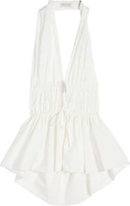 Dries Van Noten Ceana Ruched Halter Top