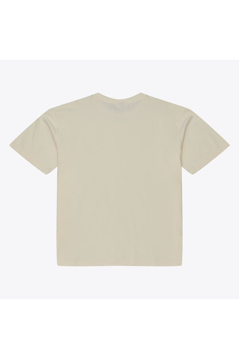 Men's  Mitchell & Ness  Cream Miami Hurricanes Core Icon T-Shirt, Alternate, color, Cream