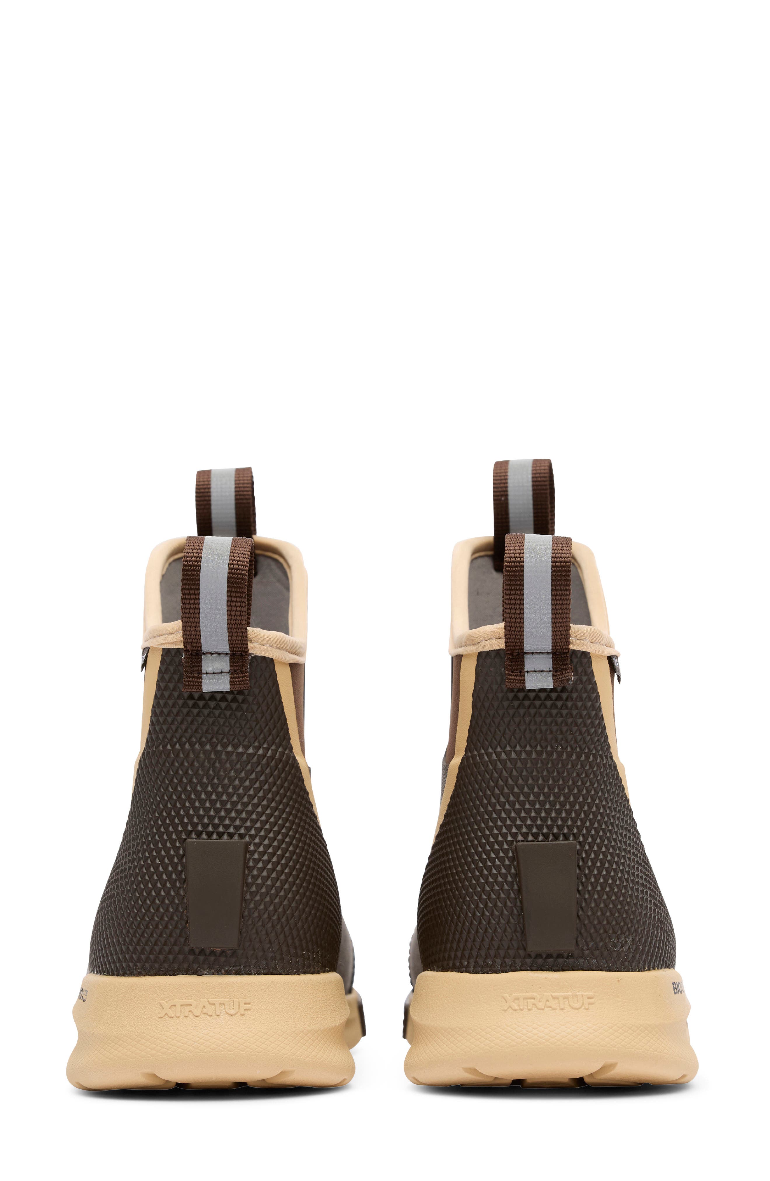 XTRATUF Waterproof Ankle Deck Sport Boot, Alternate, color, Brown