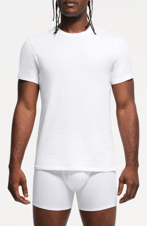 Lightweight 3-Pack Cotton T-Shirts