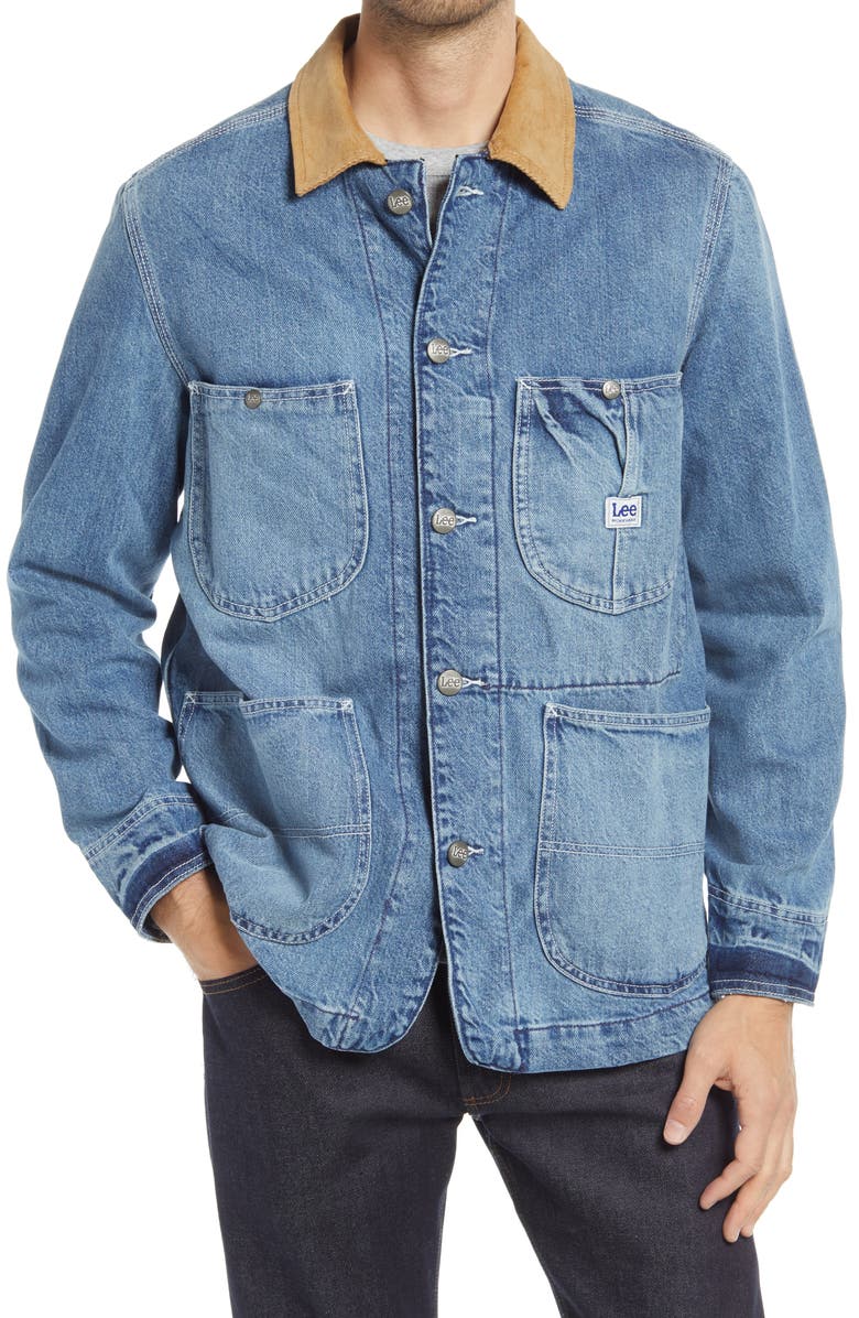 Lee Denim Chore Jacket, Alternate, color,