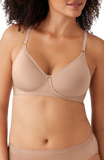 Wacoal Simply Done Wireless Convertible T-shirt Bra In Brown
