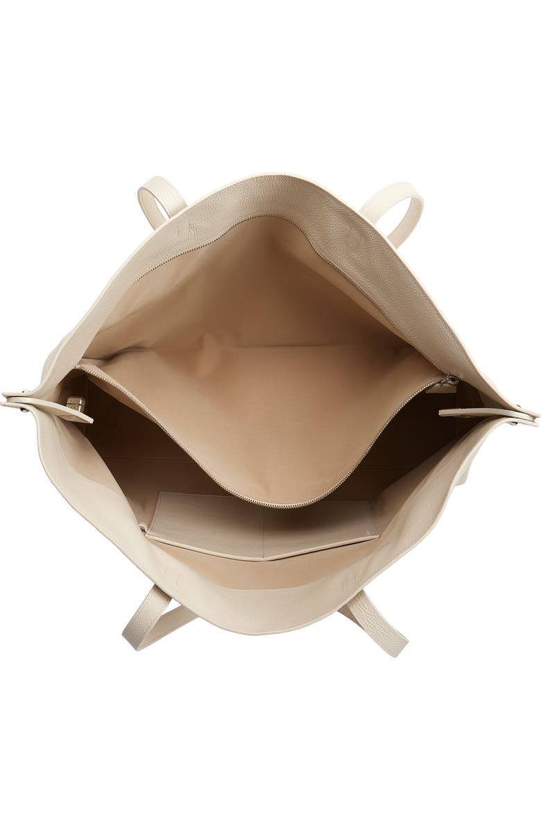 Akris Medium AI Calfskin Leather Tote, Alternate, color,