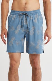 Hurley Pineapple Volley Swim Trunks