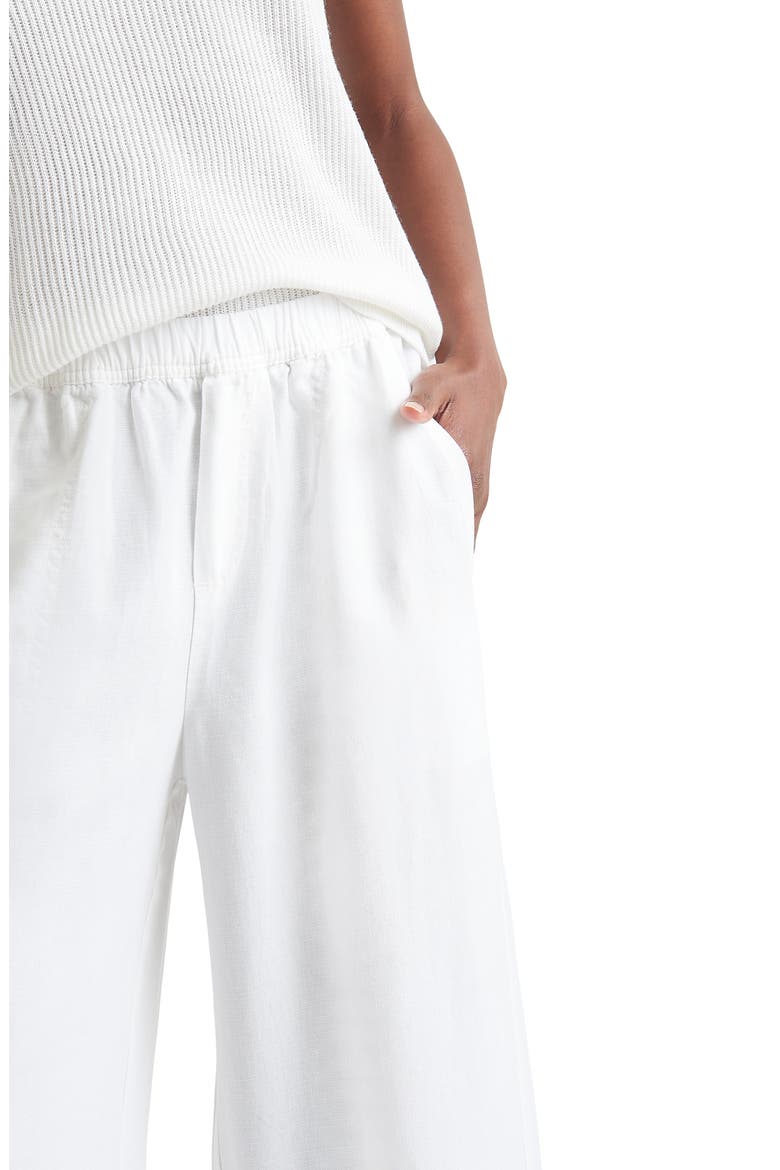 Angie Palazzo Pants, Alternate, color, WHITE