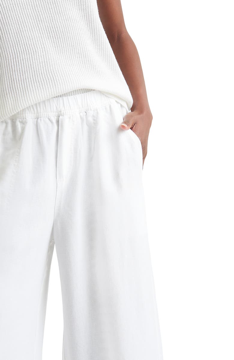 Splendid Angie Palazzo Pants, Alternate, color, White