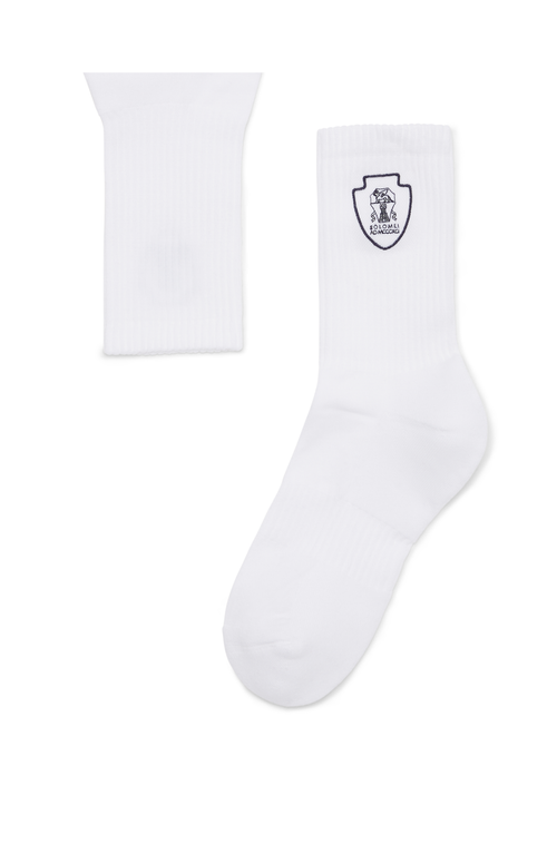 BRUNELLO CUCINELLI BRUNELLO CUCINELLI COTTON KNIT SOCKS 