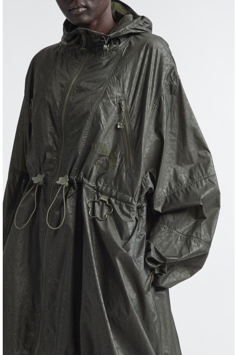 x The North Face Wind Mountain Jacket, Alternate, color, FOREST NIGHT GREEN