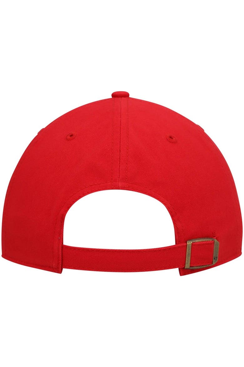Women's '47 Red Tampa Bay Buccaneers Miata Clean Up Secondary Adjustable Hat, Alternate, color, Red