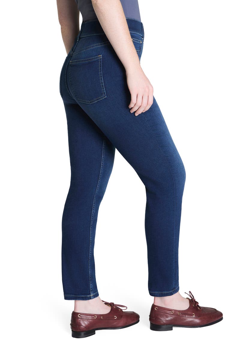 SPANXshape™ EveryWear Pull-On Ankle Skinny Jeans, Alternate, color, POSEIDON